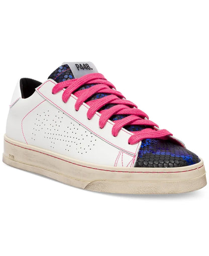 Jack Lace-Up Low-Top Sneakers - Petra