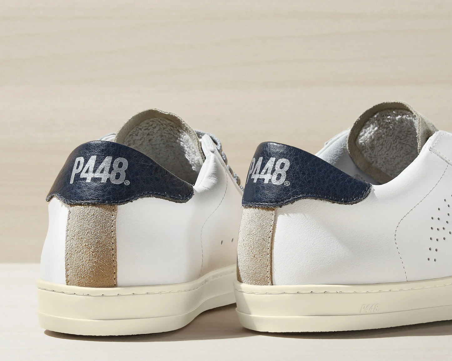 John White Navy Sneaker